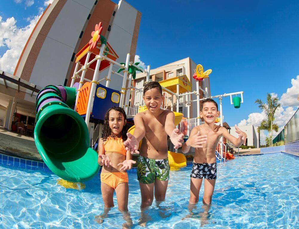 Caldas Novas Prive Alta Vista Thermas Resort - Sensacional! Apto Suite Luxo 02 Quartos Ate 06 Pessoas - Incrivel! Zewnętrze zdjęcie